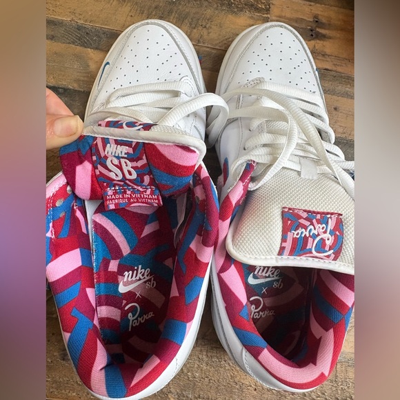 Nike Other - Nike Dunk Low OG SB QS x Parra size 9 - only worn once, box included